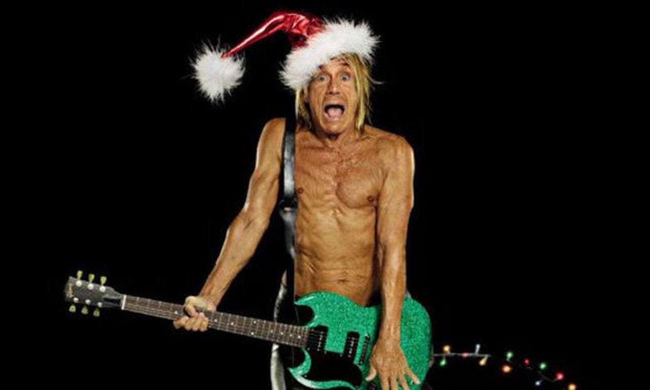 Watch: A (very strange) Christmas message from Iggy Pop