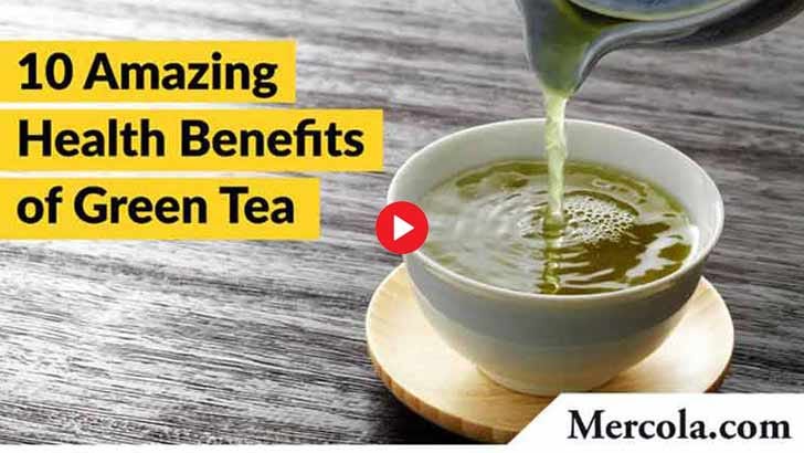 green tea boosts heart brain health