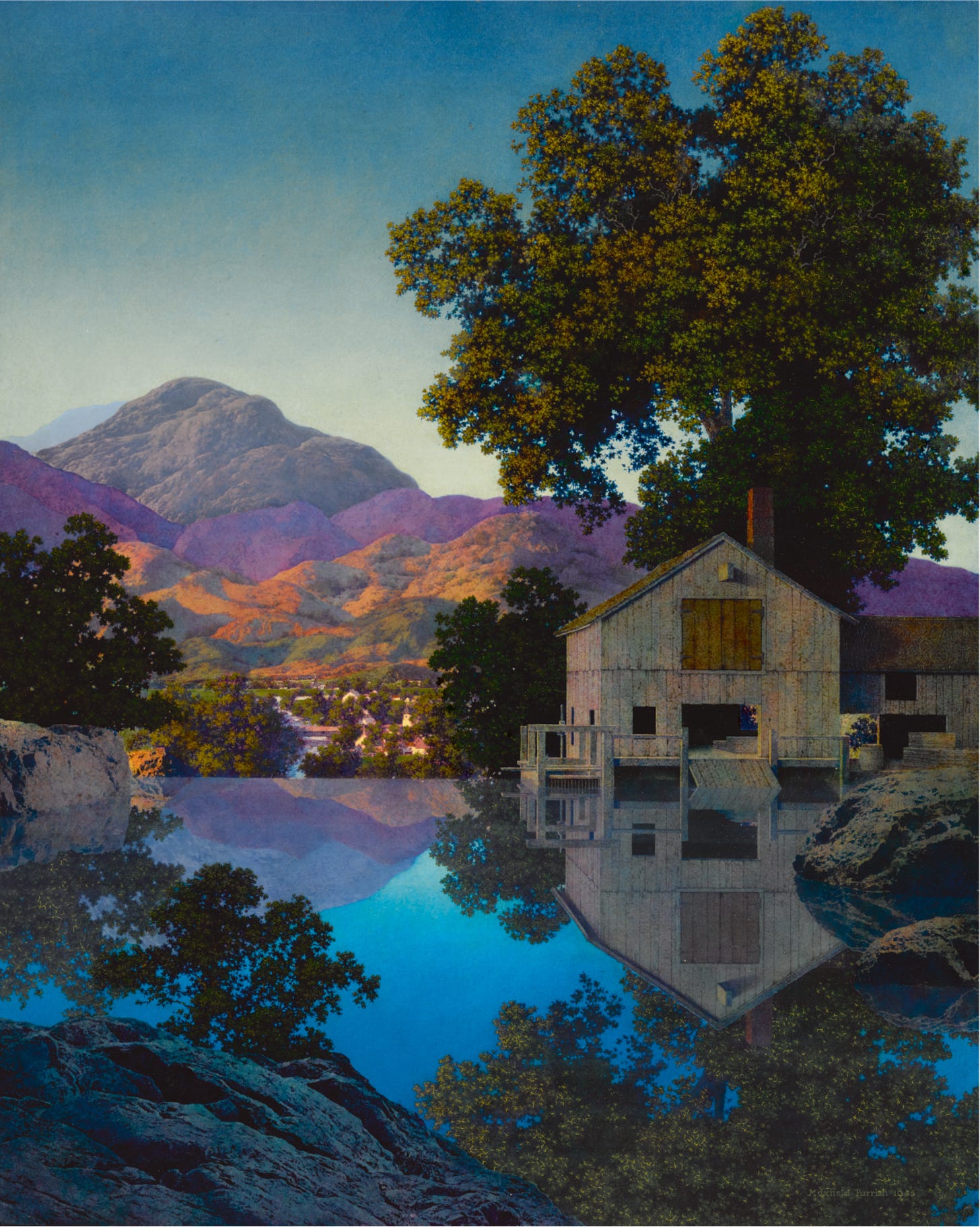 Maxfield Parrish Masterworks Illustrate His Unique Process | American Art |  Sotheby's