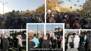 Iran: Protest gatherings against the unpatriotic agreement with China 