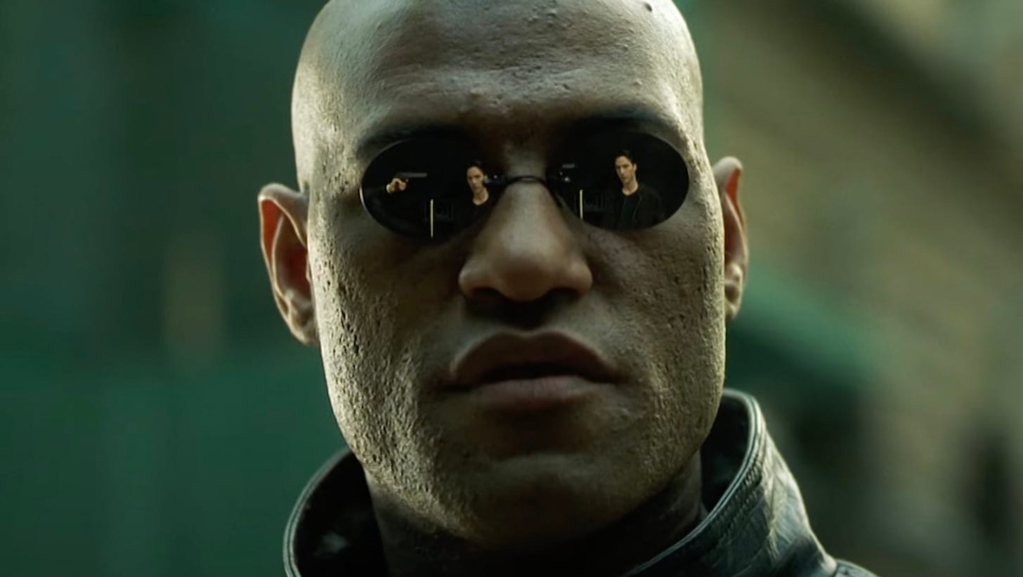 Here's Why We Didn't See Laurence Fishburne's Morpheus In The Matrix  Resurrections