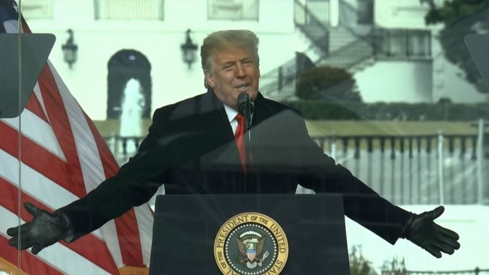 President Trump speaks at Save America Rally in Washington Video - ABC News