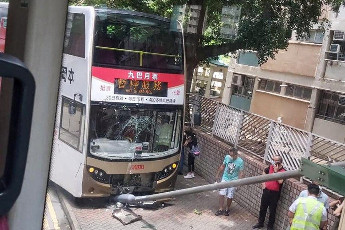Twelve people were injured as a result of the accident, with five taken to hospital. Photo: Facebook.