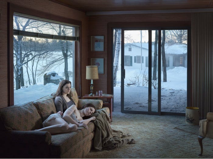 Cue mist! Gregory Crewdson, the photographer with a cast, a crew and a  movie-sized budget | Photography | The Guardian