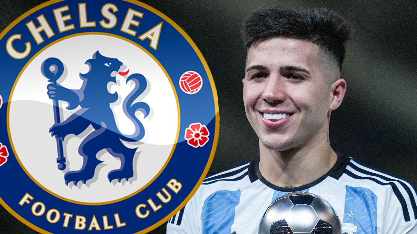 Enzo Fernandez 'AGREES to £105m Chelsea transfer as Blues open direct talks  with Benfica and boss drops huge hint' | The Sun