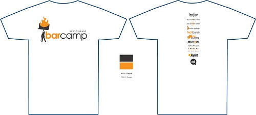 BarCamp NOLA Shirt design