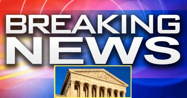 Supreme Court Delivers 5-4 Decision – They Just Upheld Redistricting In Southern State Of Alabama, Denying Liberals