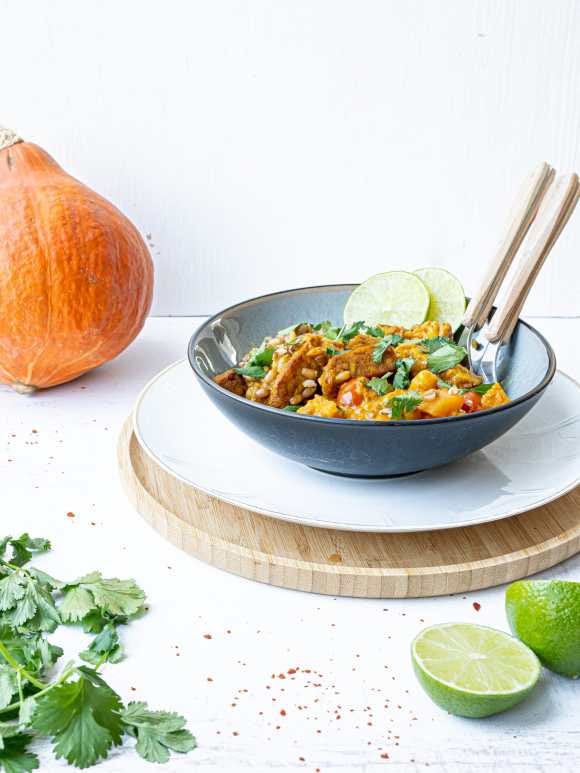 Plant B review vegan Indian Pumpkin Curry