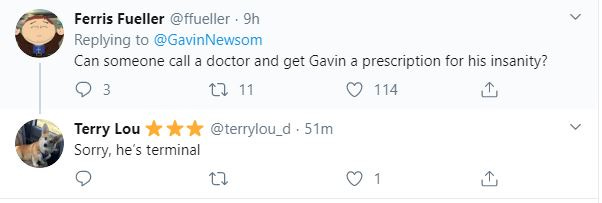 Gavin Newsom Ratio 1