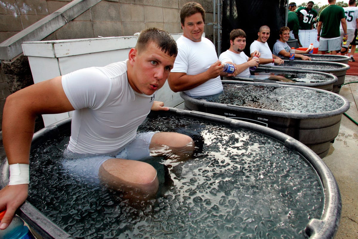 The Ice Bath: Cold, Unforgiving Recovery - Sports Illustrated