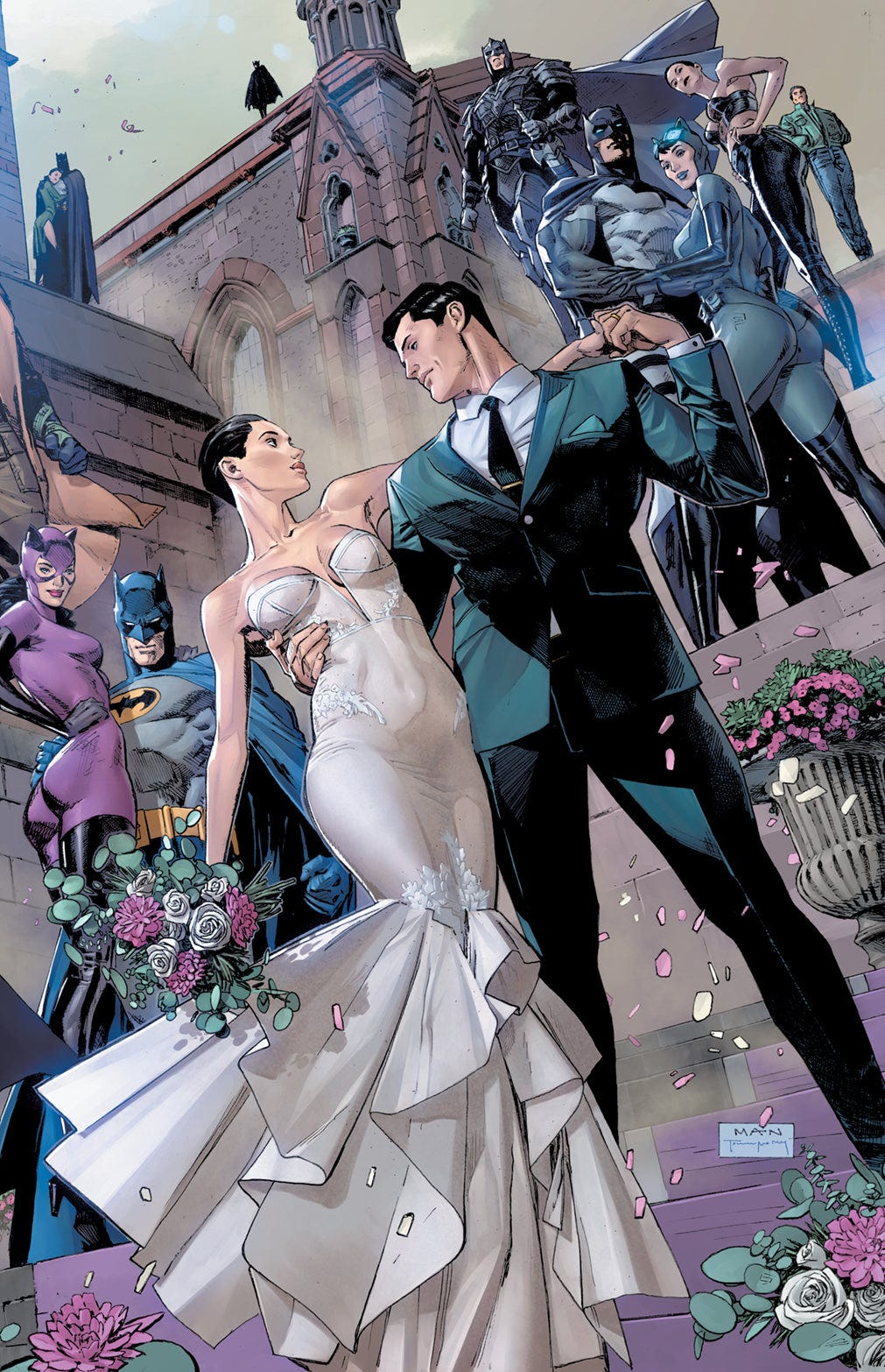 Batman Catwoman #12 (Of 12) A Clay Mann Tom King Wedding (Mr) (06/28/2 –  Golden Apple Comics