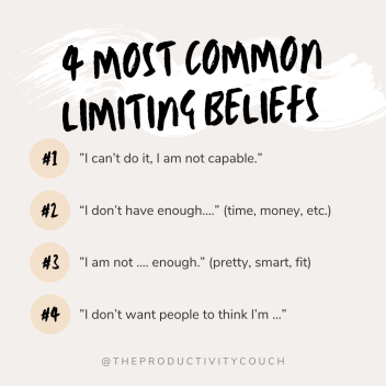 What Limiting Beliefs Are Holding You Back? – The Productivity Couch
