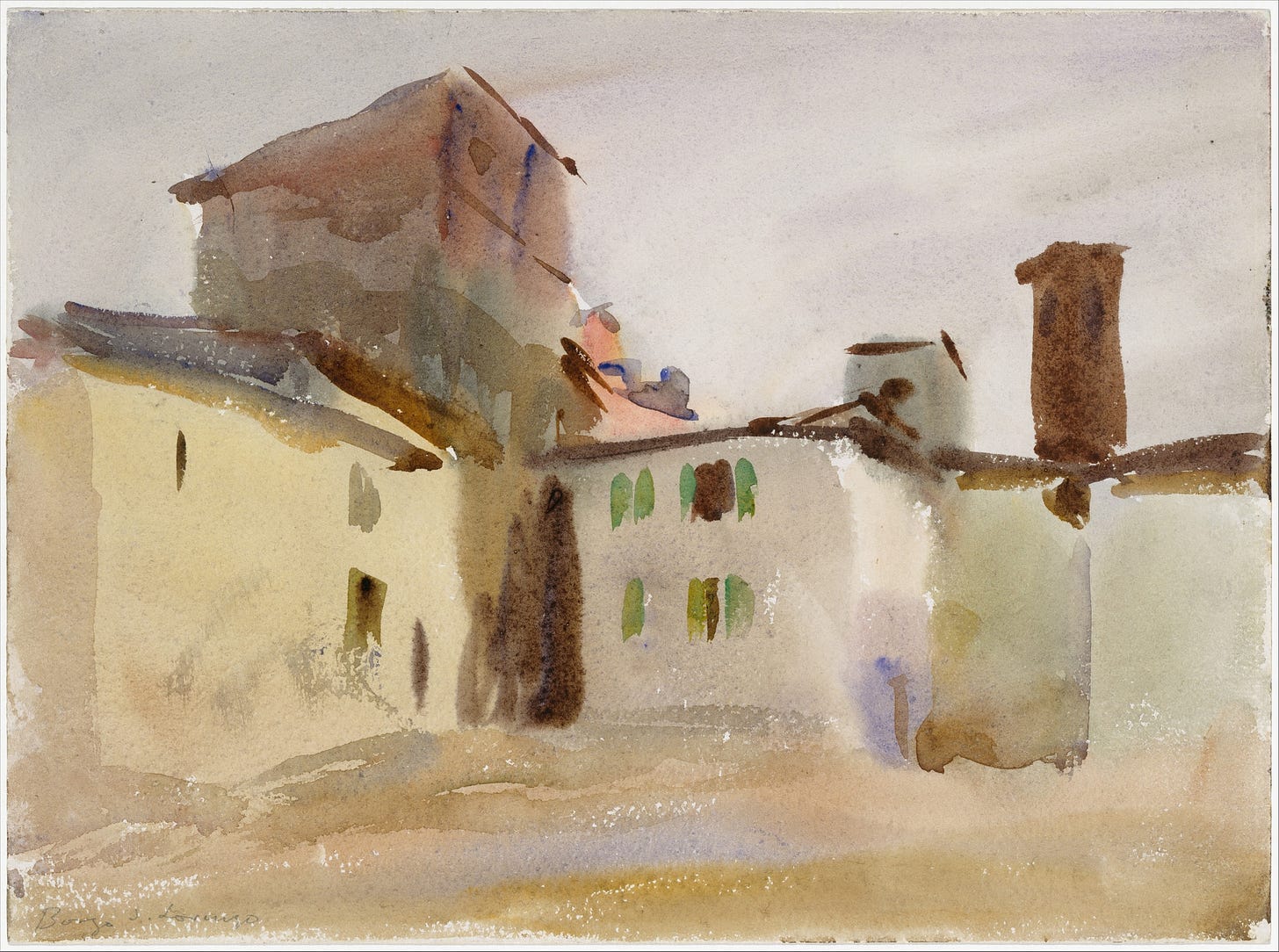 Borgo San Lorenzo (circa 1910)
