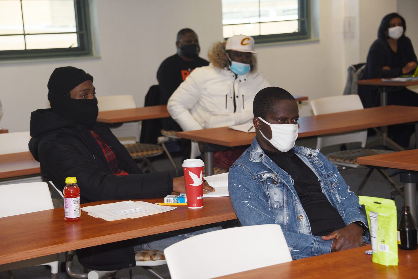 Kent County participants receive instruction in the newly created Delaware Pathways 2 Apprenticeships Program being held on Delaware State University's main campus.