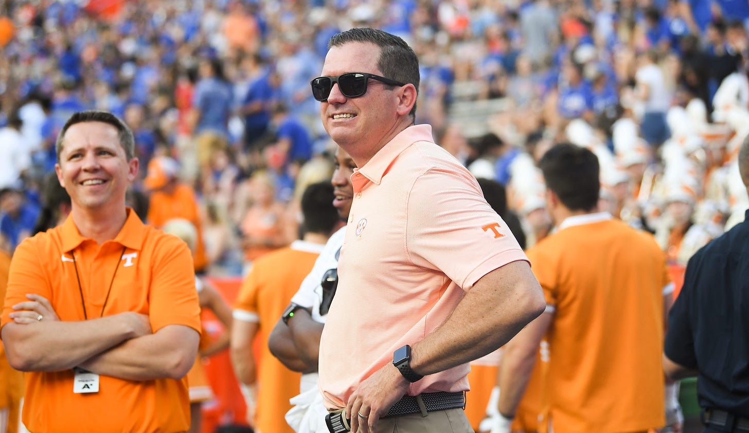 Tennessee AD Danny White explains the line in the sand he's drawn with NIL  deals
