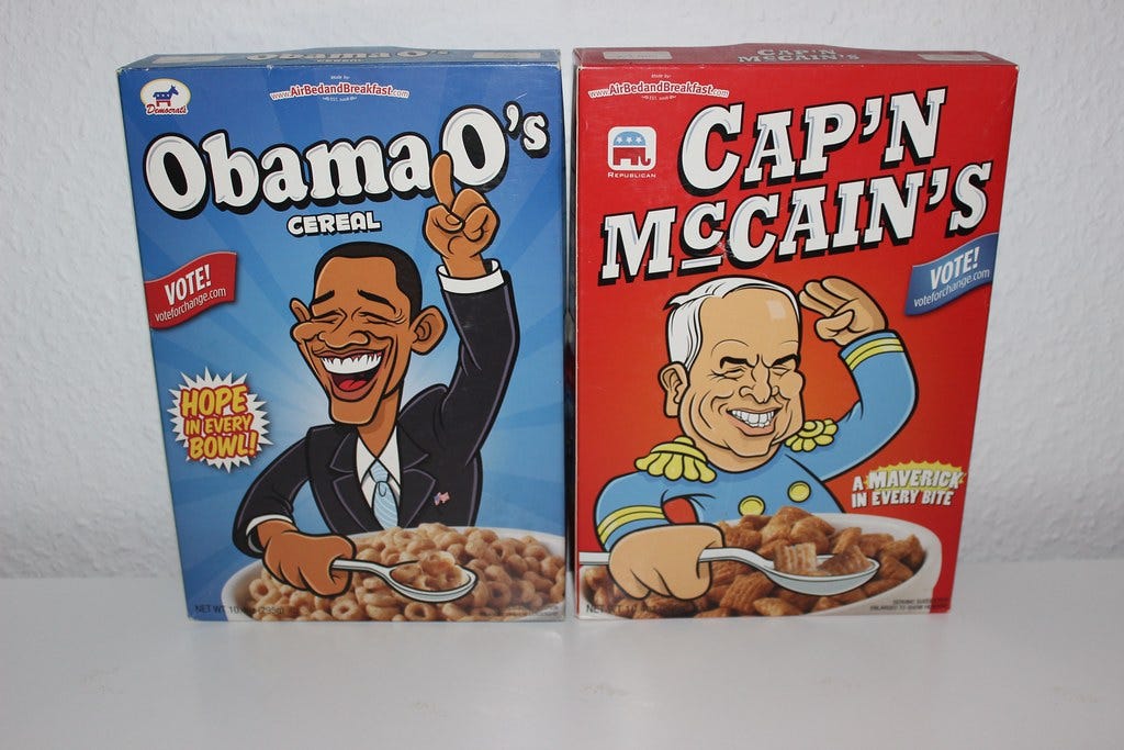 Obama O's & Cap'n McCain's | The original limited edition ce… | Flickr