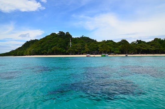 ISLANDS: Lucky snorkelling