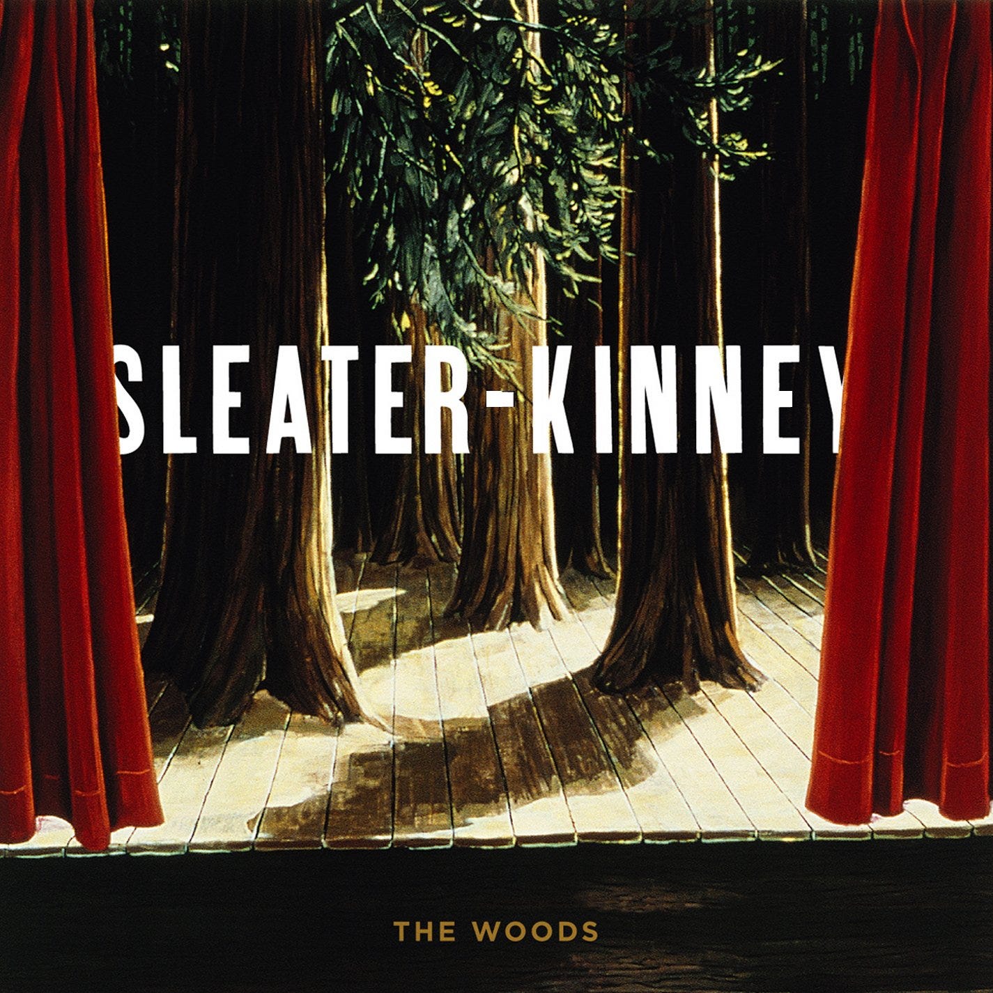 Sleater-Kinney's The Woods Cover