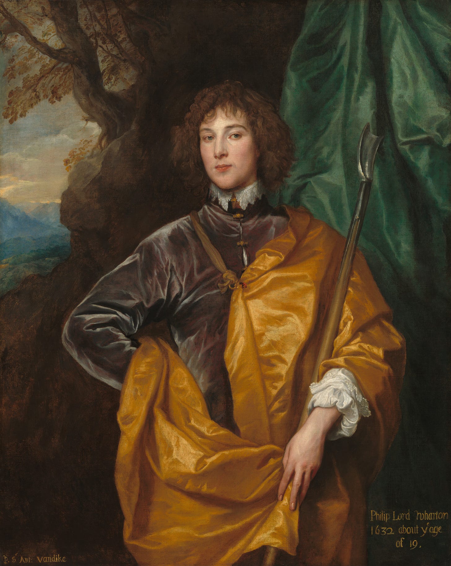 Philip, Lord Wharton, 1632 by Sir Anthony van Dyck