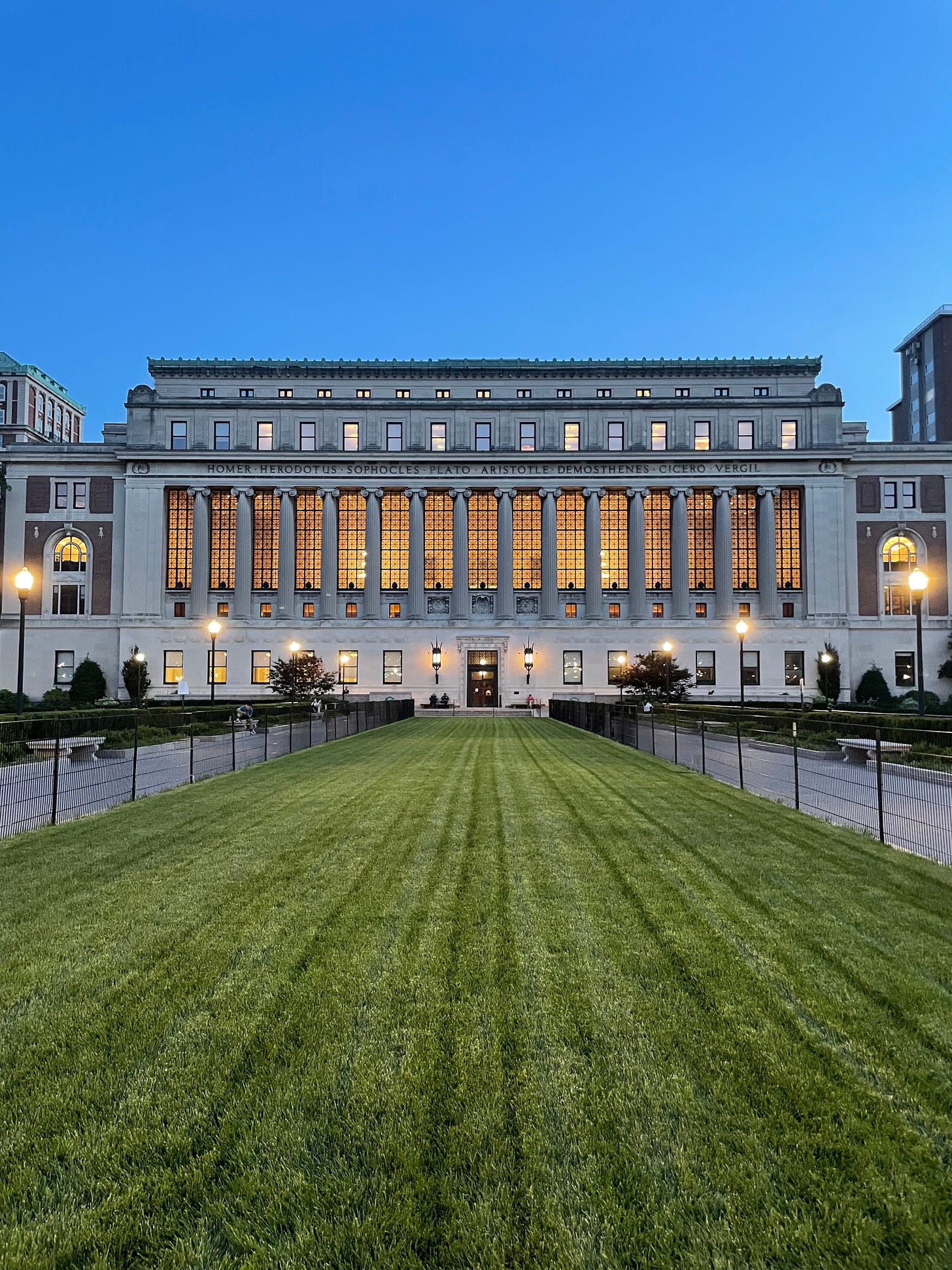 Picture of Butler Library at Columbia University