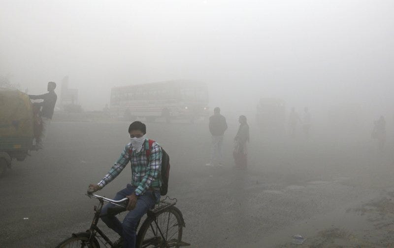 Anger rises as toxic air chokes India's capital