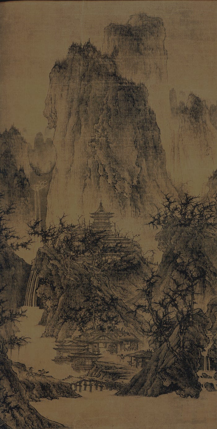 Li Cheng,temple boudhiste dans les montagnes.jpg