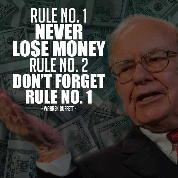 Be Like Buffet: Don&#39;t Lose Money! | In Bene