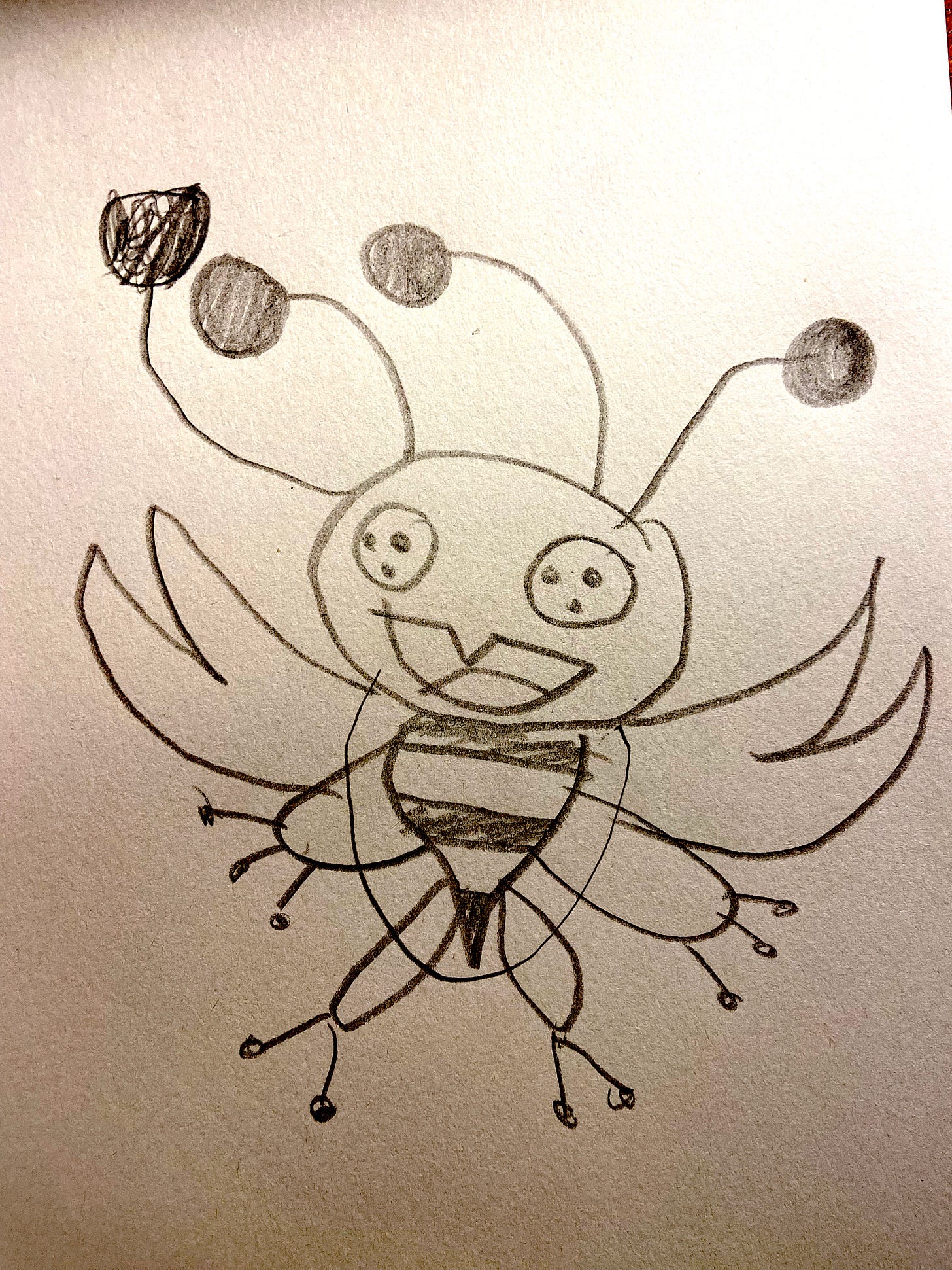 The original Bee-folk illustration