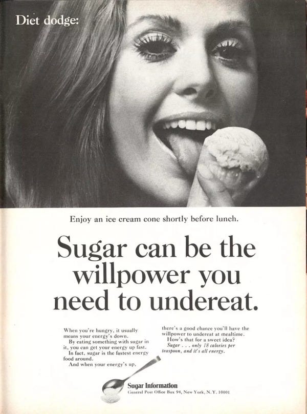 The Sugar Association Marketing Ad Campaign