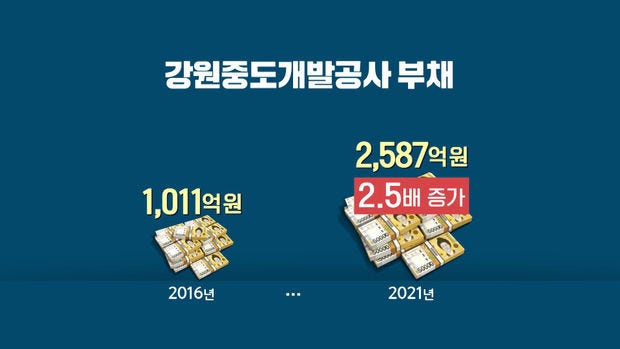 강원 출자출연]② 출자출연, 만성 부채·적자에 업무중복까지