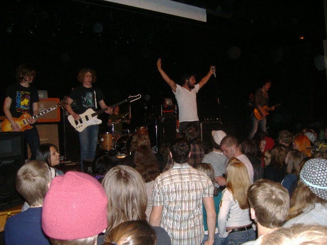 Here was the band everyone came to see, Amen the Animal. They played a pretty good set and there were a few in the crowd right up front who were helping on some of the lyrics. In terms of putting on a show, these guys obviously earned the status of headliners.