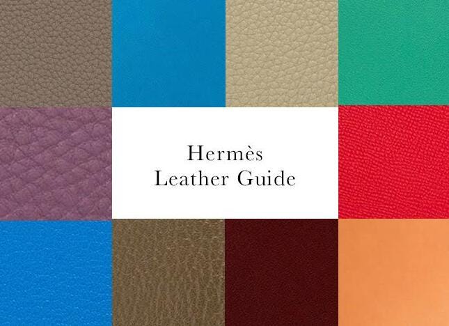 Hermes Leather Guide – 2021 | Hermes 2021