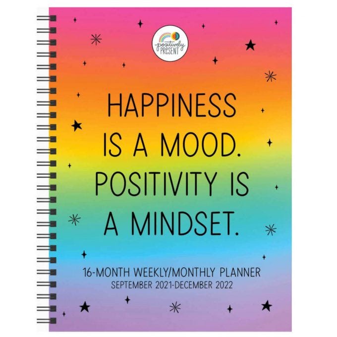 Happiness is a Mood Planner