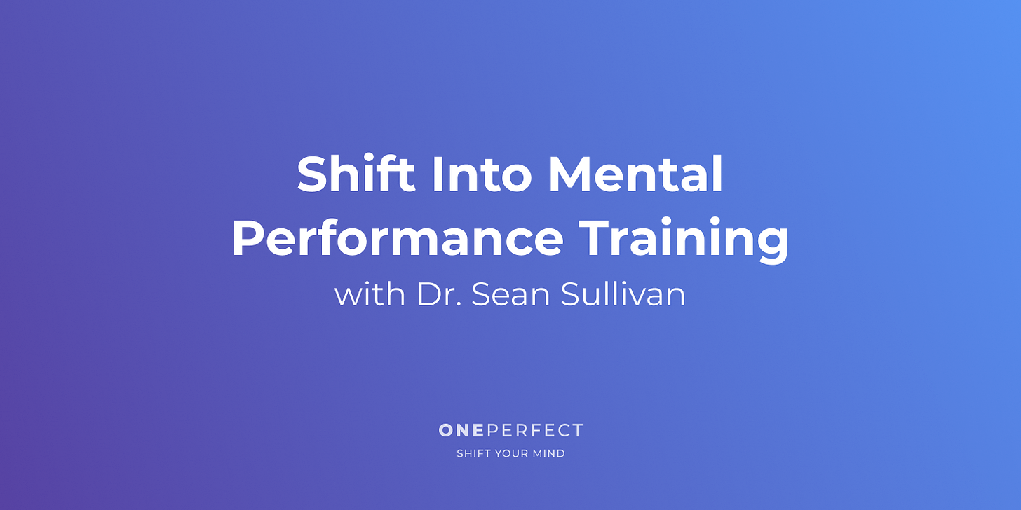Mental performance training