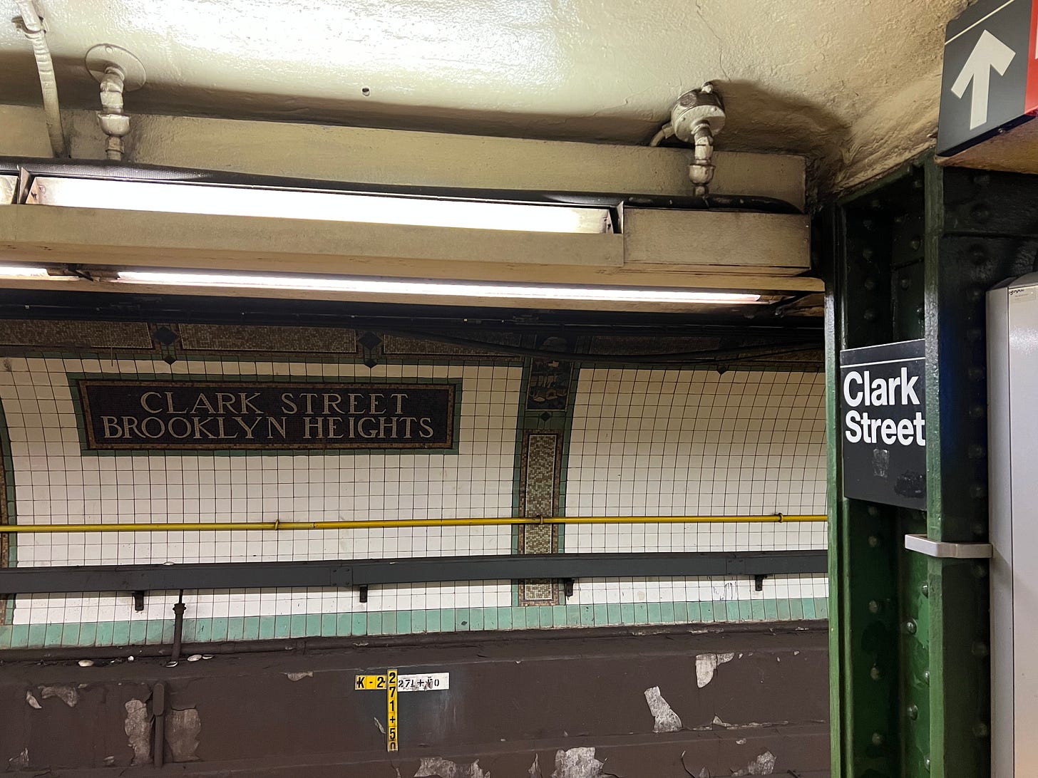 Clark Street Station in Brooklyn Heights