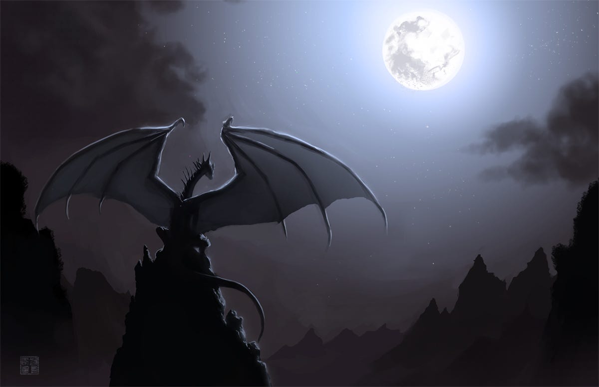 Night Dragon Wallpapers - Top Free Night Dragon Backgrounds -  WallpaperAccess