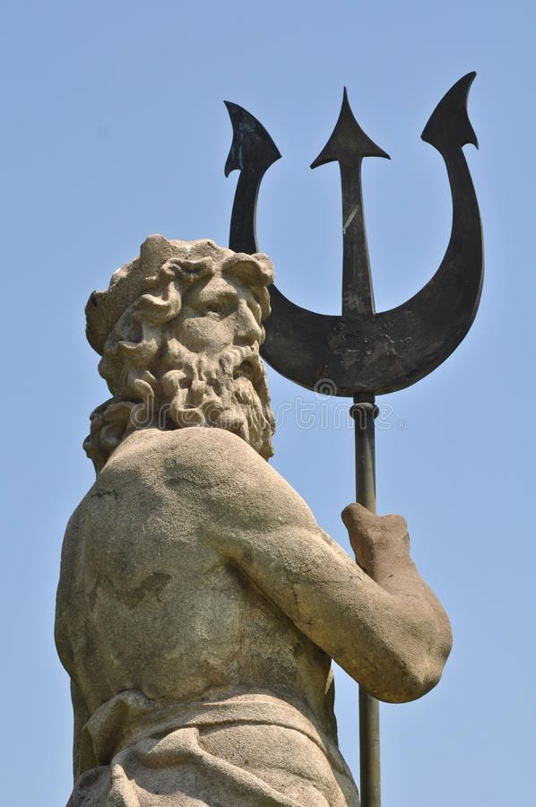 Poseidon with Triton from Atlantis. In Barcelona Spain #Sponsored , #AD ...