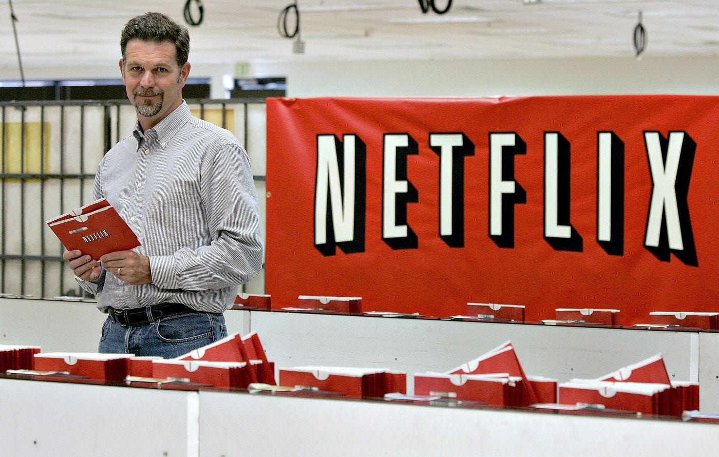 Netflix CEO Reed Hastings for TOPLIVE