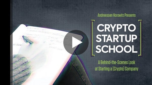 "Crypto Startup School" Documentary