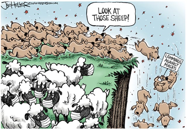 ian bremmer on Twitter: &quot;Herd mentality (by Joe Heller)… &quot;