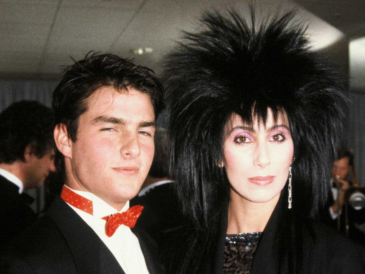 Cher: Tom Cruise was Top Gun as a lover - Mirror Online