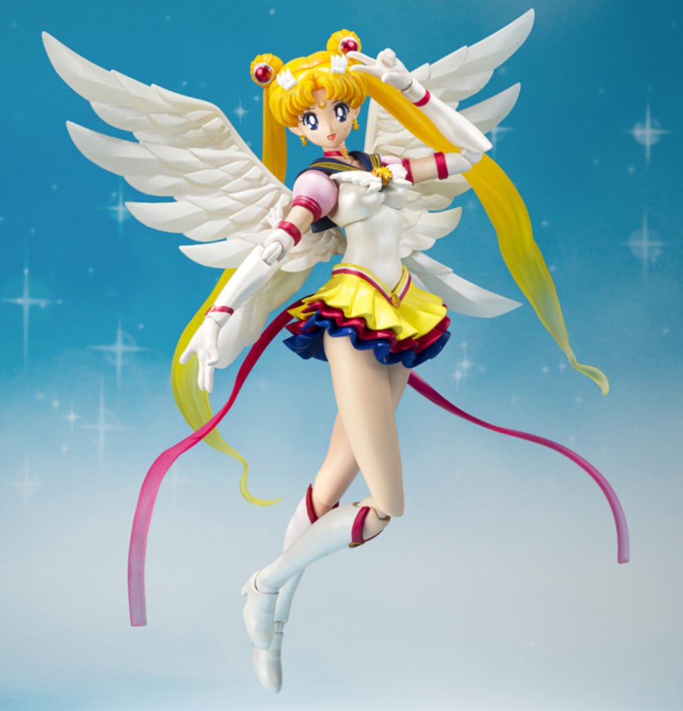Tamashii Nations Figuarts Eternal Sailor Moon 90s anime style