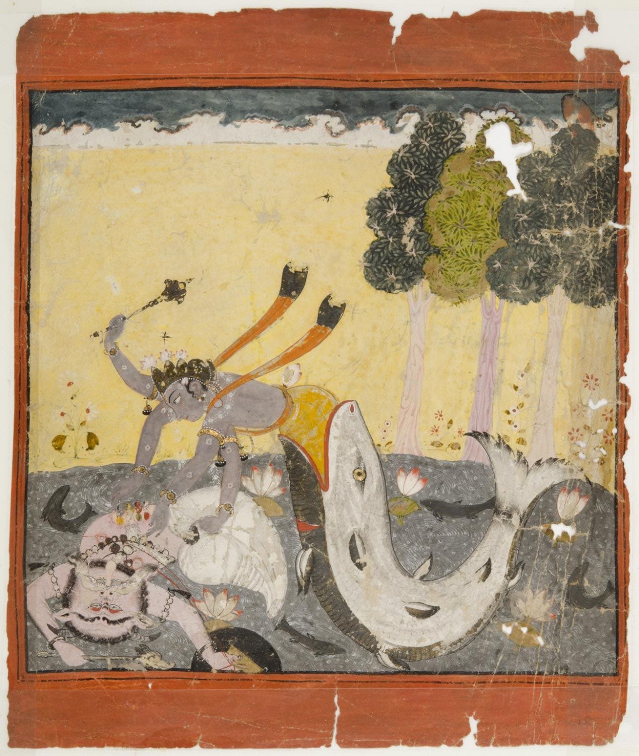 Philadelphia Museum of Art - Collections Object : Matsyavatara (Vishnu in  Matsya Avatar; Incarnated … | South asian art, Philadelphia museum of art,  Turtle painting