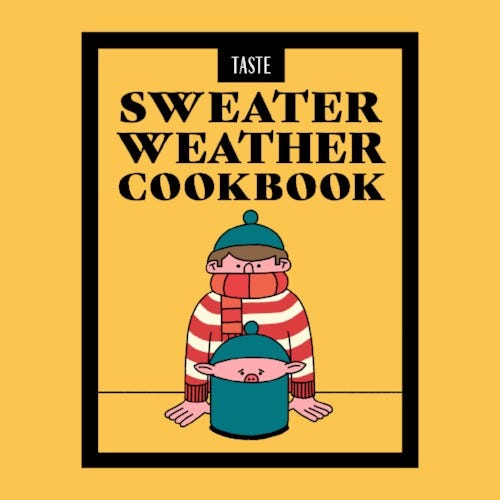 Sweater Weather Cookbook Cover