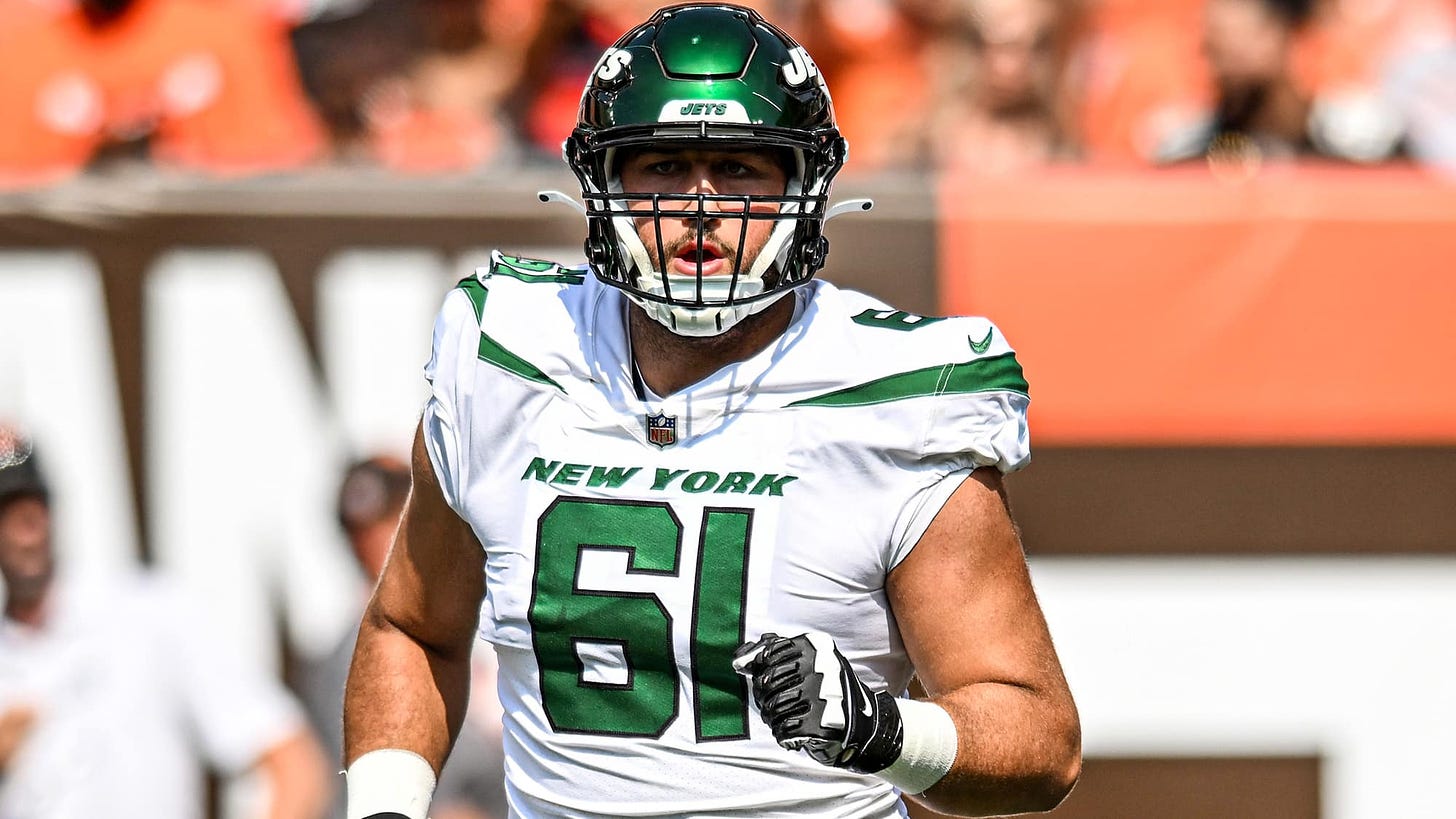 NY Jets OT Max Mitchell is outperforming higher-drafted rookies