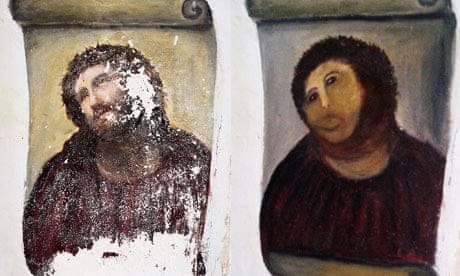 Ecce Homo 'restorer' wants a slice of the royalties | Spain | The Guardian