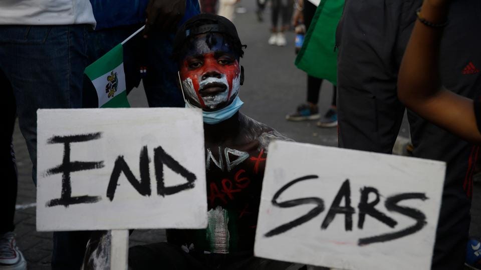 Nigerian youth back on the streets to protest against police brutality
