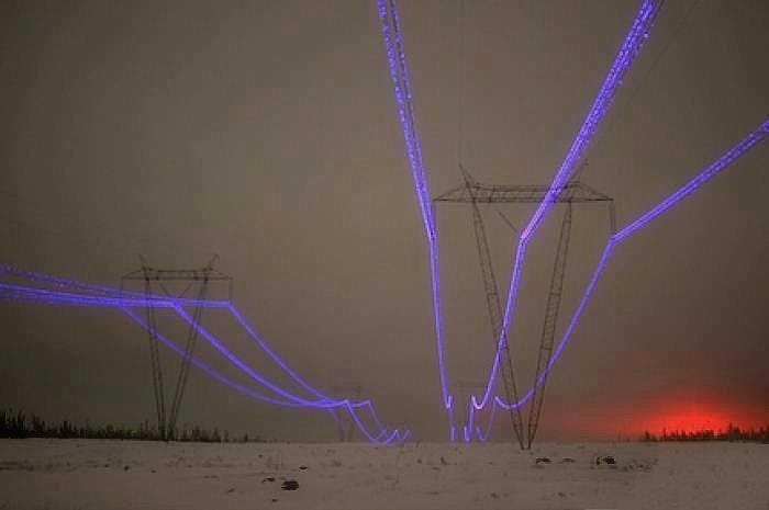 Corona Effect on 750KV Transmission Line