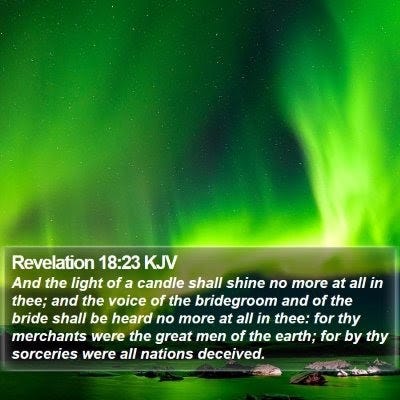 Revelation 18 Scripture Images - Revelation Chapter 18 KJV Bible Verse Pictures