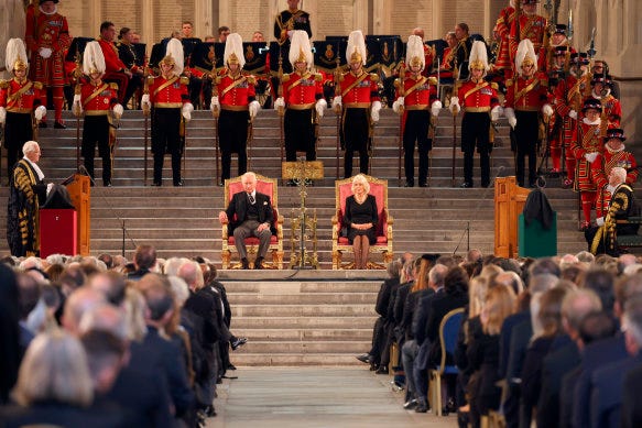 Queen Elizabeth dies: King Charles speaks at Westminster Hall